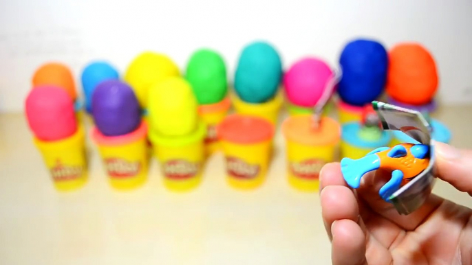 Play Doh Ovetti Kinder Sorpresa, Pongo 55 Ovetti Kinder,Plastilina 55 Surprise Eggs