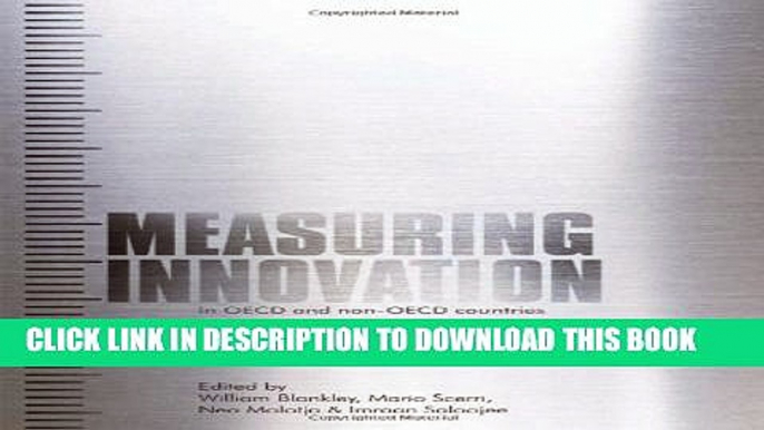 [PDF] Measuring Innovation in OECD and Non-OECD Countries: Selected Seminar Papers Popular Online