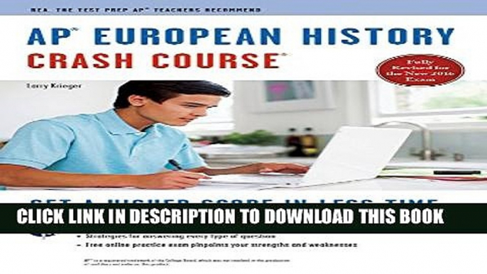 [PDF] APÂ® European History Crash Course Book + Online (Advanced Placement (AP) Crash Course)