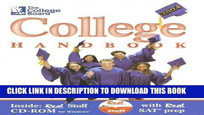 New Book The College Board College Handbook 2004: All- New Forty-first edition