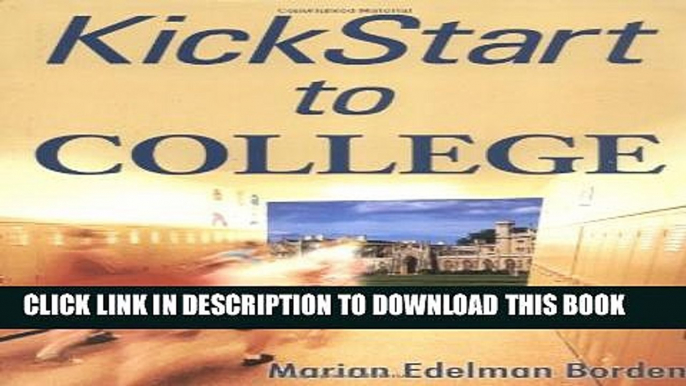 New Book Kickstart to College