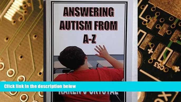 Big Deals  Answering Autism From A-z (Paperback)  Free Full Read Most Wanted