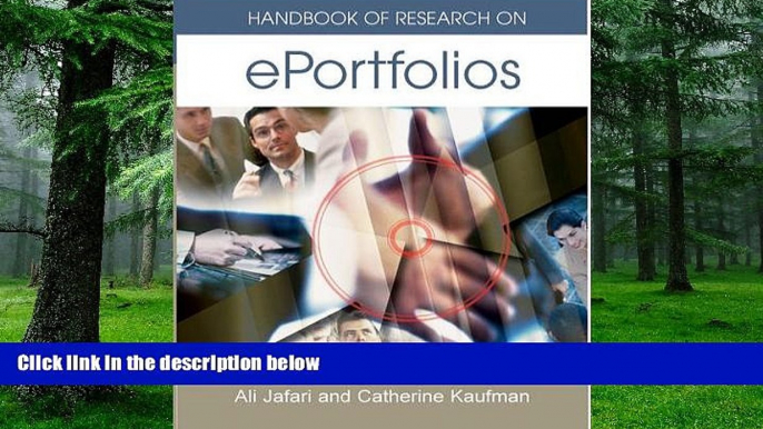 Big Deals  Handbook of Research on ePortfolios  Free Full Read Best Seller