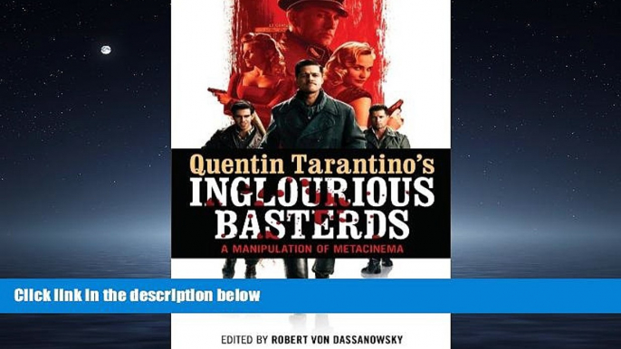 Online eBook Quentin Tarantino s Inglourious Basterds: A Manipulation of Metacinema