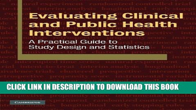 [PDF] Evaluating Clinical and Public Health Interventions: A Practical Guide to Study Design and