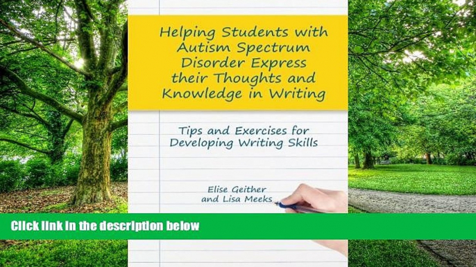 Big Deals  Helping Students with Autism Spectrum Disorder Express their Thoughts and Knowledge in