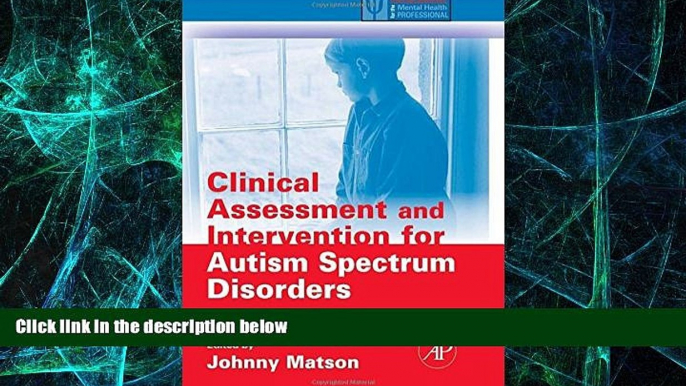 Big Deals  Clinical Assessment and Intervention for Autism Spectrum Disorders (Practical Resources