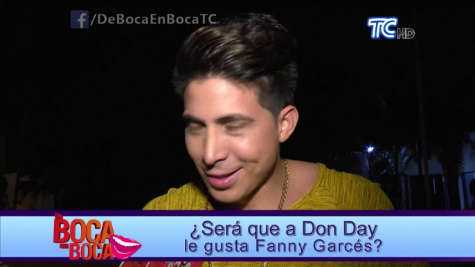 ¿Será que a Don Day le gusta Fanny Garcés?