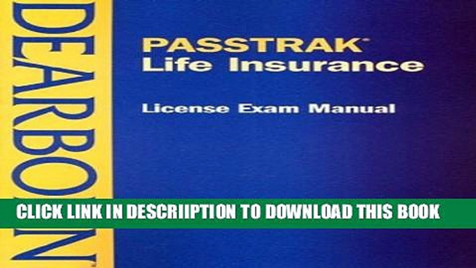 [PDF] PASSTRAK Life Insurance License Exam Manual Popular Colection