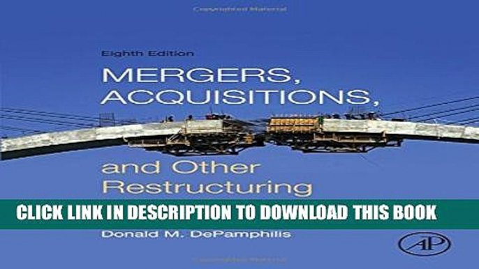 [PDF] Mergers, Acquisitions, and Other Restructuring Activities, Eighth Edition Full Collection