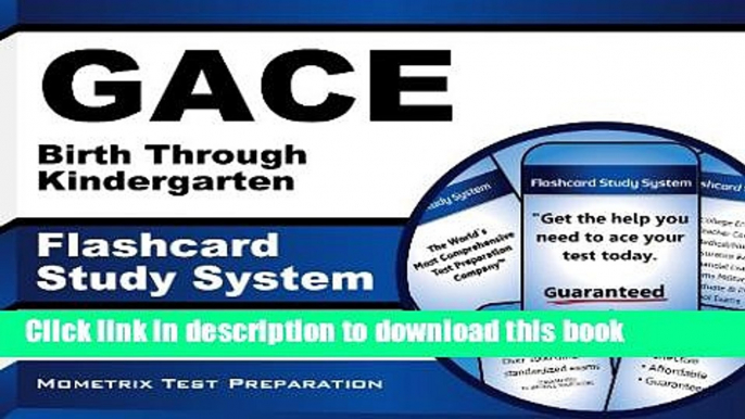 Read GACE Birth Through Kindergarten Flashcard Study System: GACE Test Practice Questions   Exam