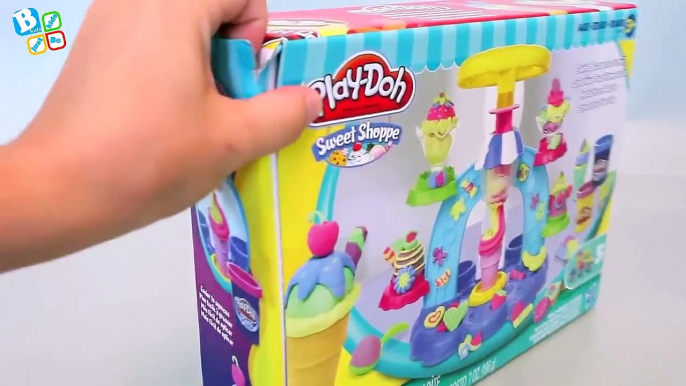 Đồ chơi đất nặn, play doh bộ đồ chơi làm kem trái cây từ đất năn - Bkids