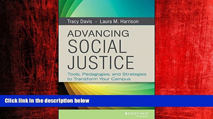 Enjoyed Read Advancing Social Justice: Tools, Pedagogies, and Strategies to Transform Your Campus