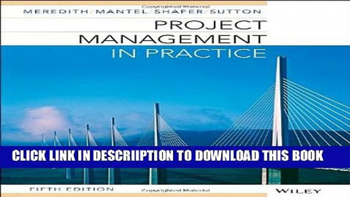 [New] Project Management in Practice Exclusive Full Ebook