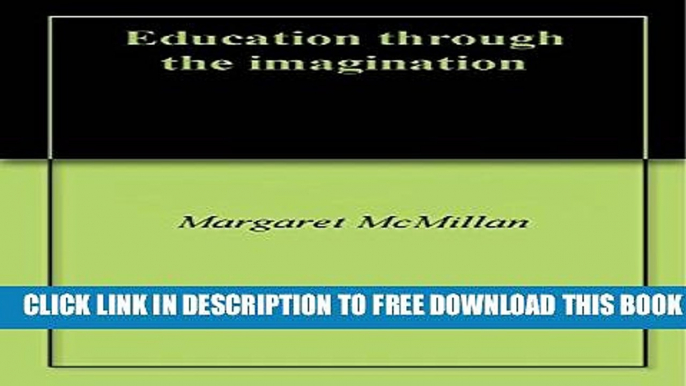 New Book Education through the imagination