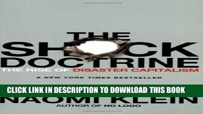 [PDF] The Shock Doctrine: The Rise of Disaster Capitalism Popular Online[PDF] The Shock Doctrine: