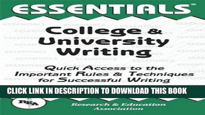 New Book English Language Essentials (Essentials Study Guides)