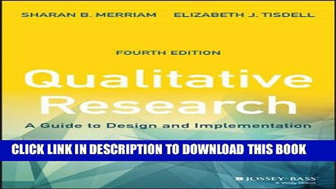 Collection Book Qualitative Research: A Guide to Design and Implementation (JOSSEY-BASS HIGHER