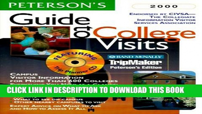 New Book Peterson s Guide to College Visits 2000