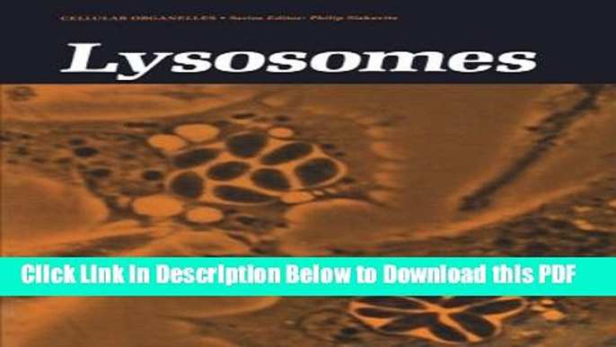 [PDF] Lysosomes (Cellular Organelles) Ebook Free