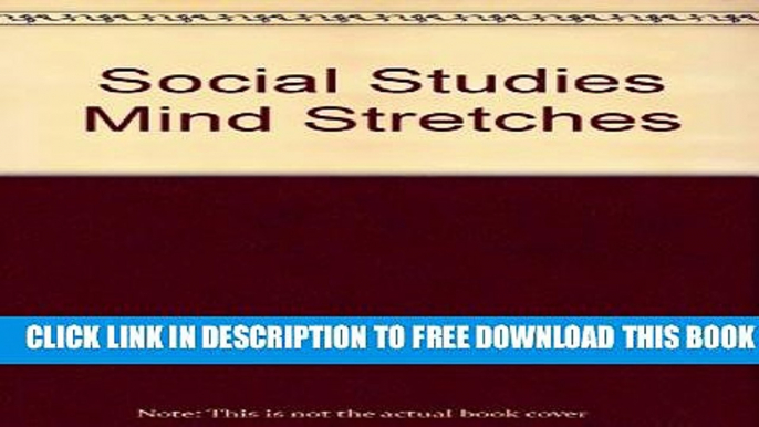 New Book Social Studies Mind Stretchers
