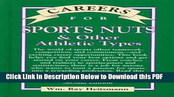 [Read] Careers for Sports Nuts   Other Athletic Types Ebook Free