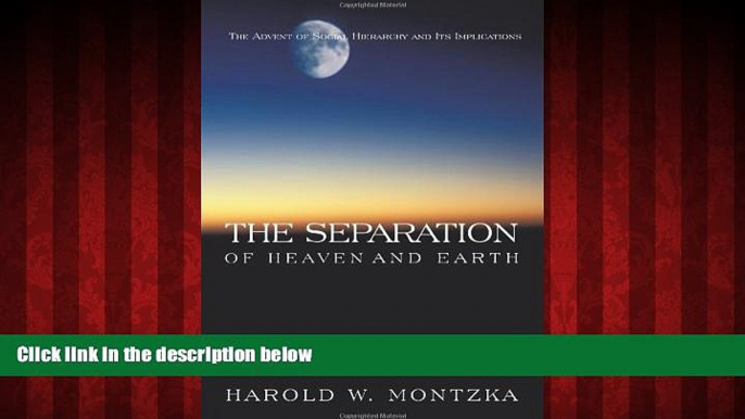 For you The Separation of Heaven and Earth: The Advent of Social Hierarchy and Its Implications