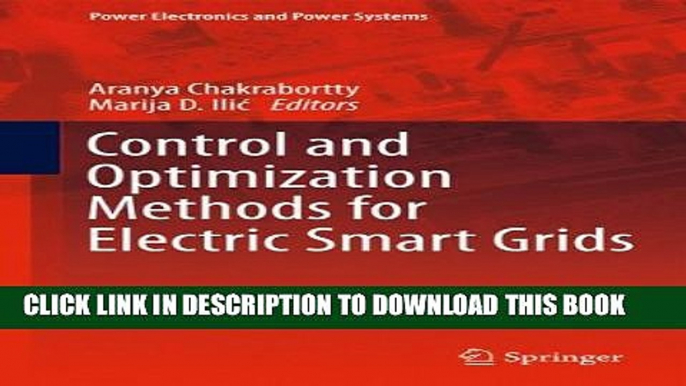 [PDF] Control and Optimization Methods for Electric Smart Grids (Power Electronics and Power