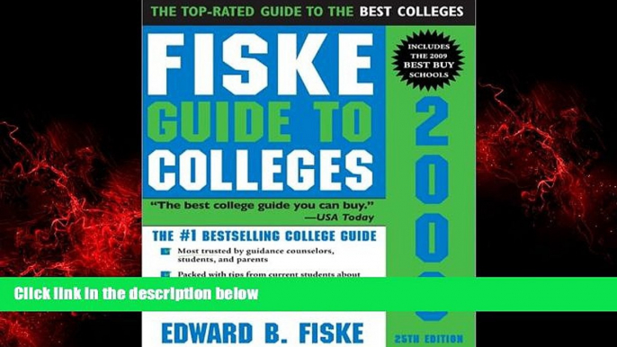 Online eBook Fiske Guide to Colleges 2009, 25E