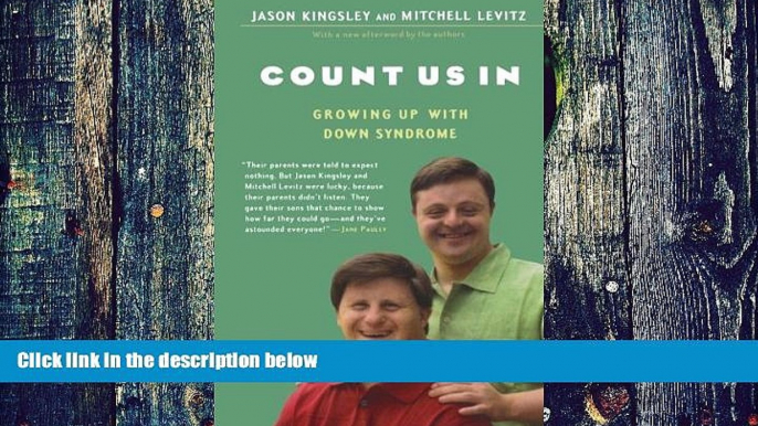 Big Deals  Count Us In: Growing Up with Down Syndrome (A Harvest Book)  Best Seller Books Most