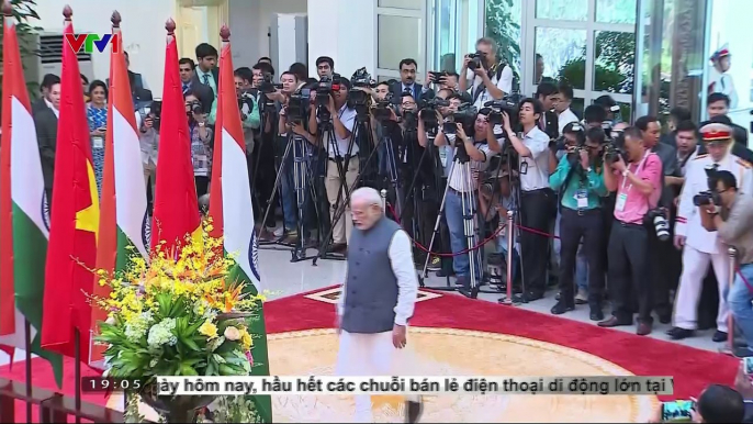 Thủ tướng Nguyễn Xuân Phúc tiếp Thủ tướng Ấn Độ
