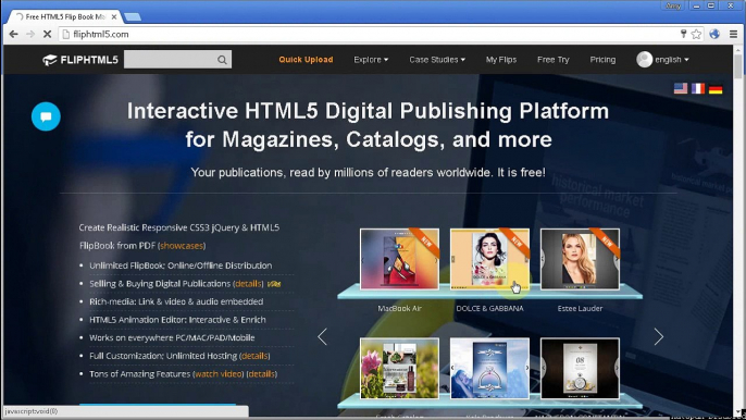 HTML5 Flipbook- Page Turning and Interactive Reading Experience Amaze Readers