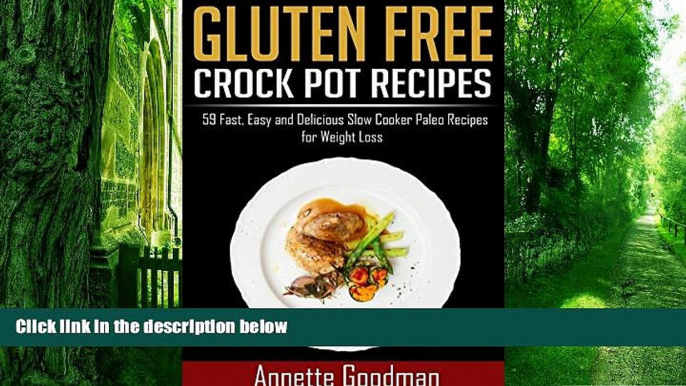 Big Deals  Gluten Free Crock Pot Recipes: 59 Fast, Easy and Delicious Slow Cooker Paleo Recipes