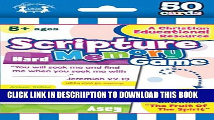 [PDF] Scripture Memory Christian 50-Count Game Cards (I m Learning the Bible Flash Cards) Full