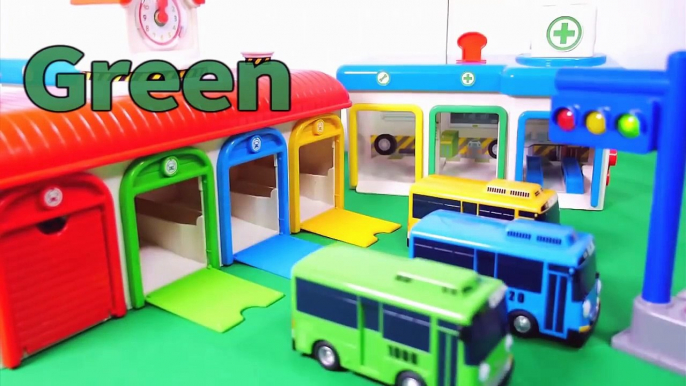 Tayo the Little Bus Toys with Learn Color