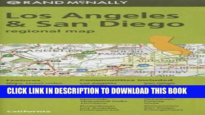 [Read PDF] Rand McNally Los Angeles   San Diego, California Regional Map Ebook Online