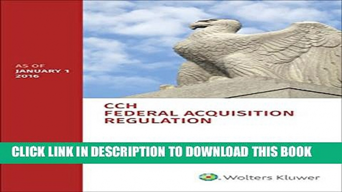 [PDF] Federal Acquisition Regulation (FAR) - as of January 1, 2016 Full Collection