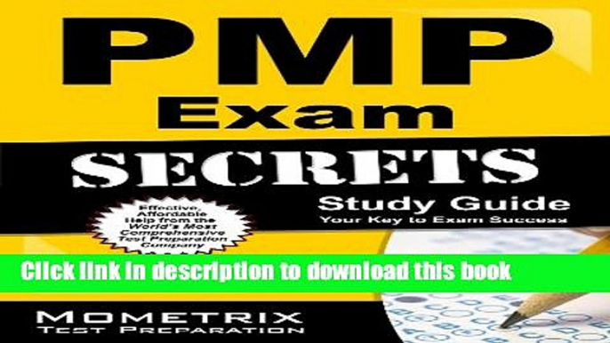 Read PMP Exam Secrets Study Guide: PMP Test Review for the Project Management Professional Exam