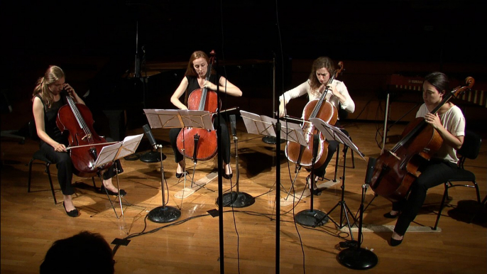 Rudolph Matz : Quatuor pour violoncelles 1er mvt par Serioso Celli