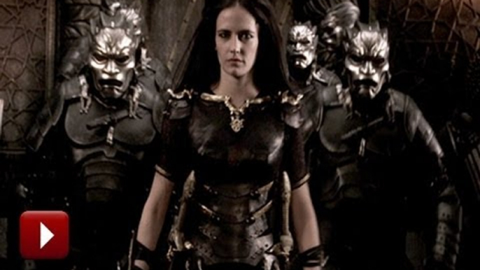 '300  RISE OF AN EMPIRE' Lena Heady and  Eva Green.