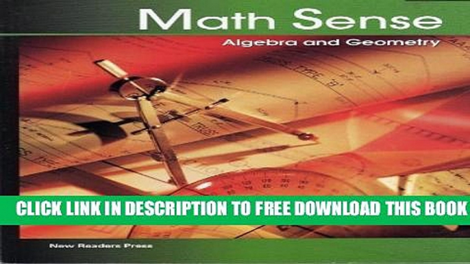 Collection Book Algebra and Geometry (Math Sense)