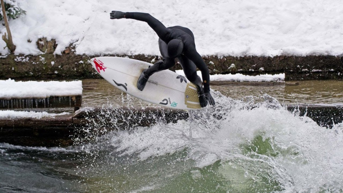 River Surfing the Eisbach in Munich | Made in Europe