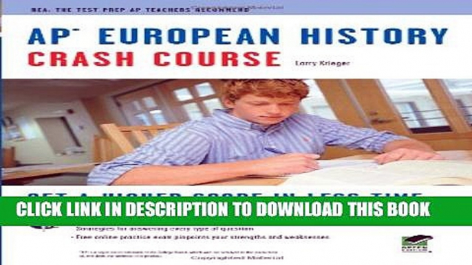 [PDF] APÂ® European History Crash Course Book + Online (Advanced Placement (AP) Crash Course) Full