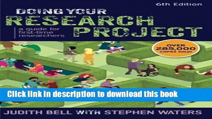 Read Doing Your Research Project: A Guide For First-Time Researchers  Ebook Free