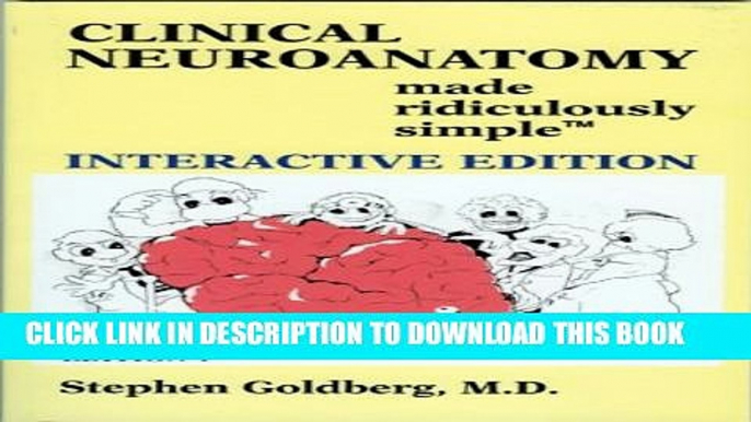 New Book Clinical Neuroanatomy (Book   CD) (Made Ridiculously Simple)