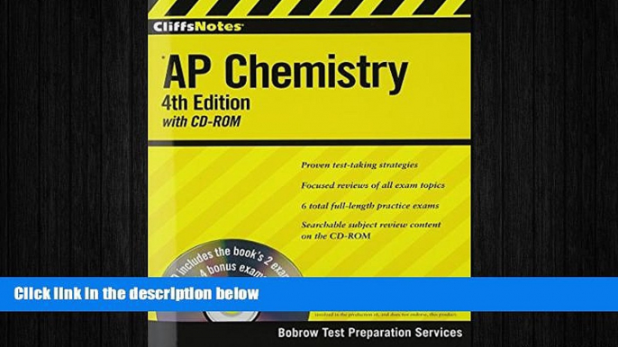 there is  CliffsNotes AP Chemistry with CD-ROM, 4th Edition (Cliffs AP)