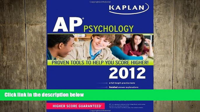 complete  Kaplan AP Psychology 2012