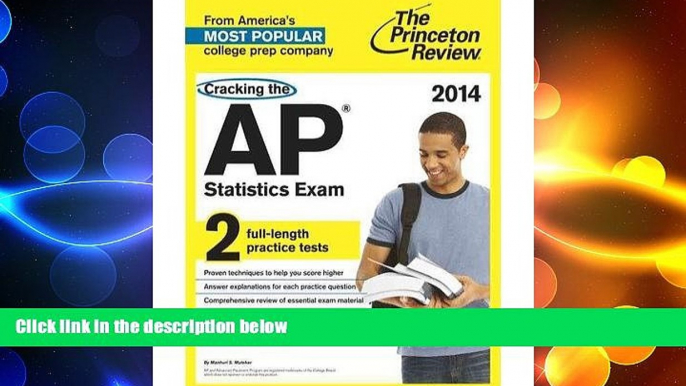 there is  Cracking the AP Statistics Exam, 2014 Edition (College Test Preparation) (Paperback) -