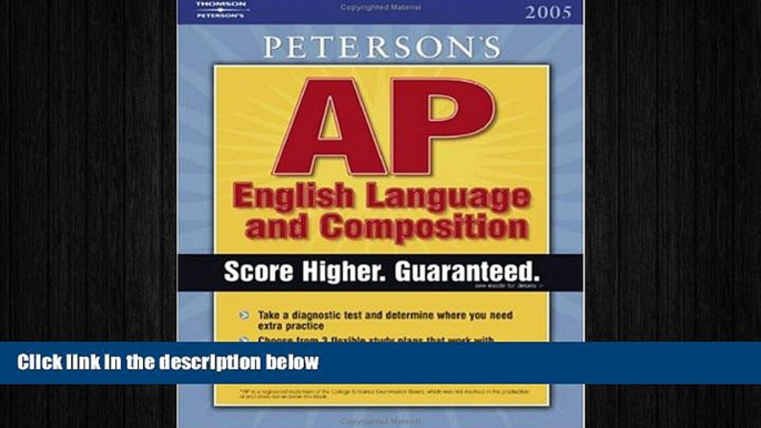 different   AP English Language   Comp 1e (Peterson s Master the AP English Language   Composition)