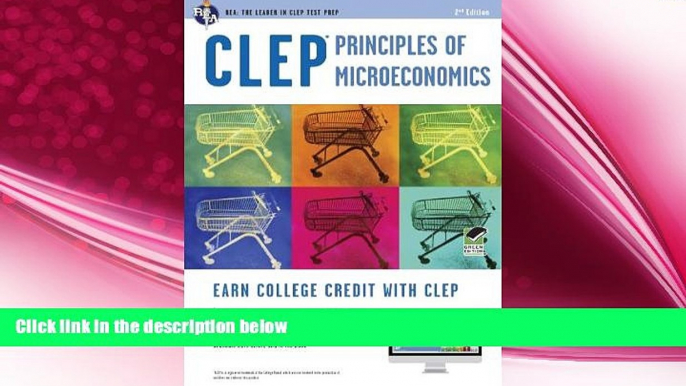 there is  CLEPÂ® Principles of Microeconomics Book + Online (CLEP Test Preparation)